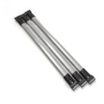 میله باربند کوییک 3 میله فلزی اهن رنگ مشکی نقره ای سفید