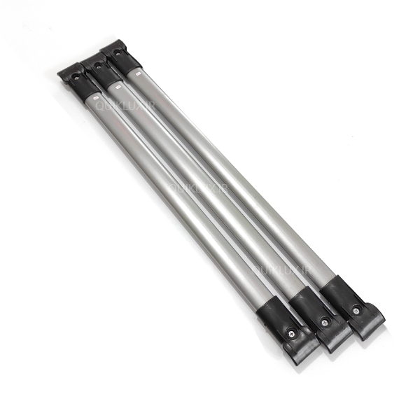 میله باربند کوییک 3 میله فلزی اهن رنگ مشکی نقره ای سفید