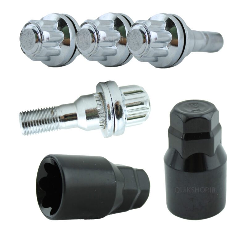 قفل رینگ خودرو MTC مناسب برای پژو بسته 6 عددی