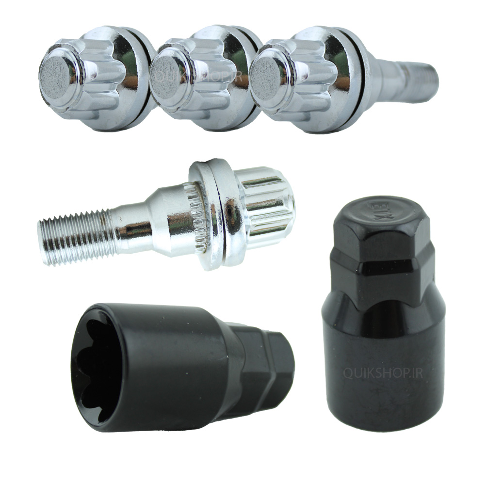 1402992010 قفل رینگ خودرو MTC مناسب برای پژو بسته 6 عددی