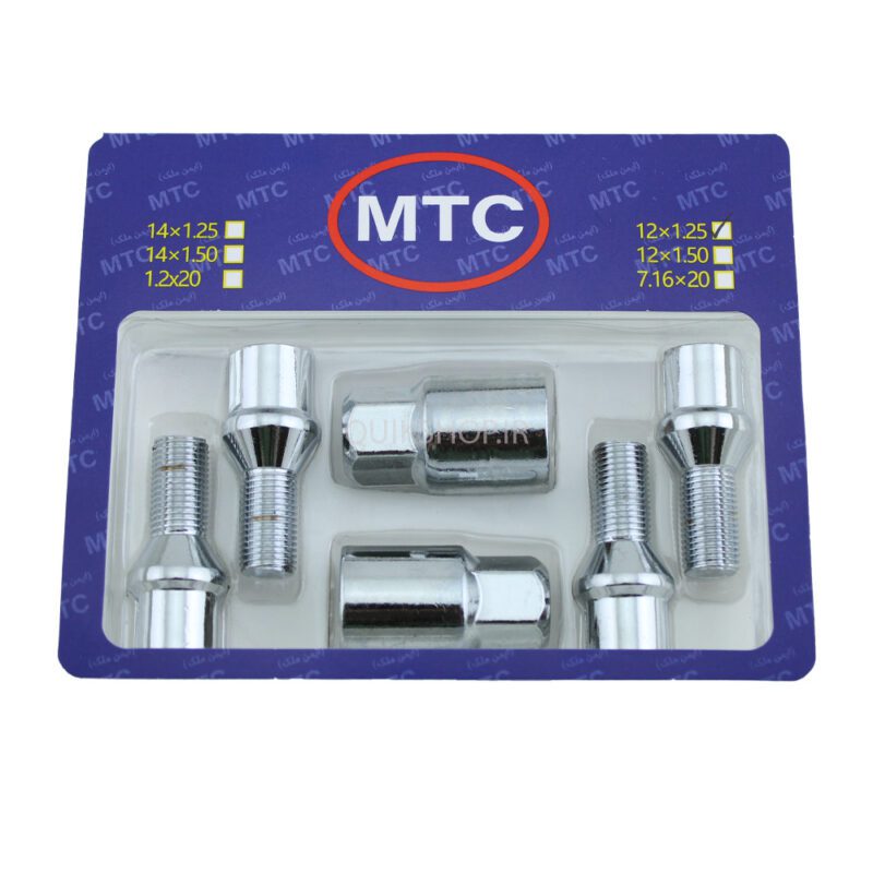 قفل رینگ خودرو MTC مناسب برای پژو بسته 6 عددی