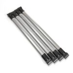 میله باربند کوییک 4 میله فلزی اهن رنگ مشکی نقره ای سفید