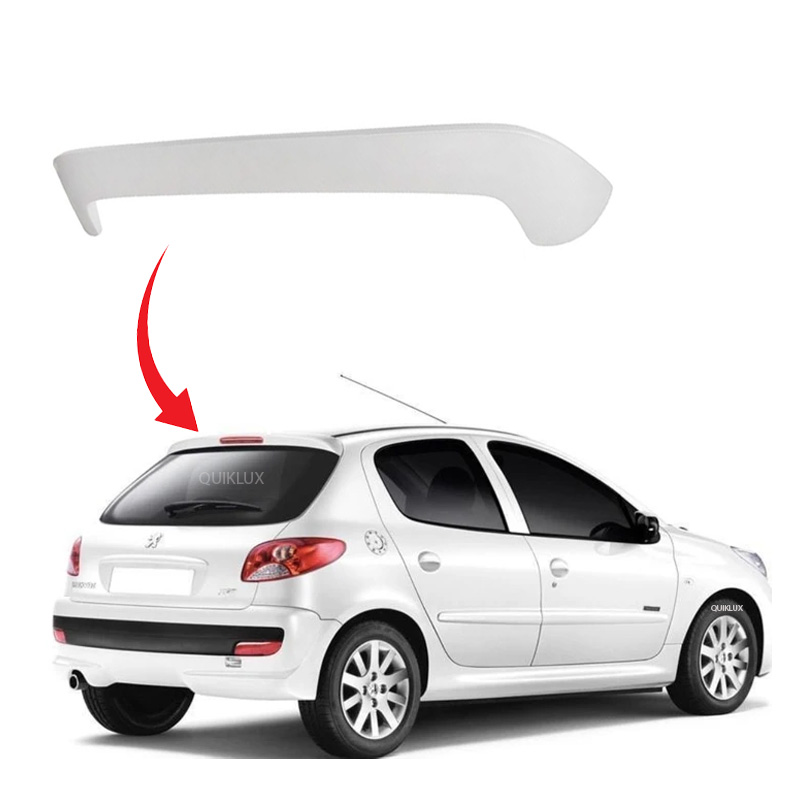 بال عقب 206 - 207 فایبر گلاس - خام رنگ نشده