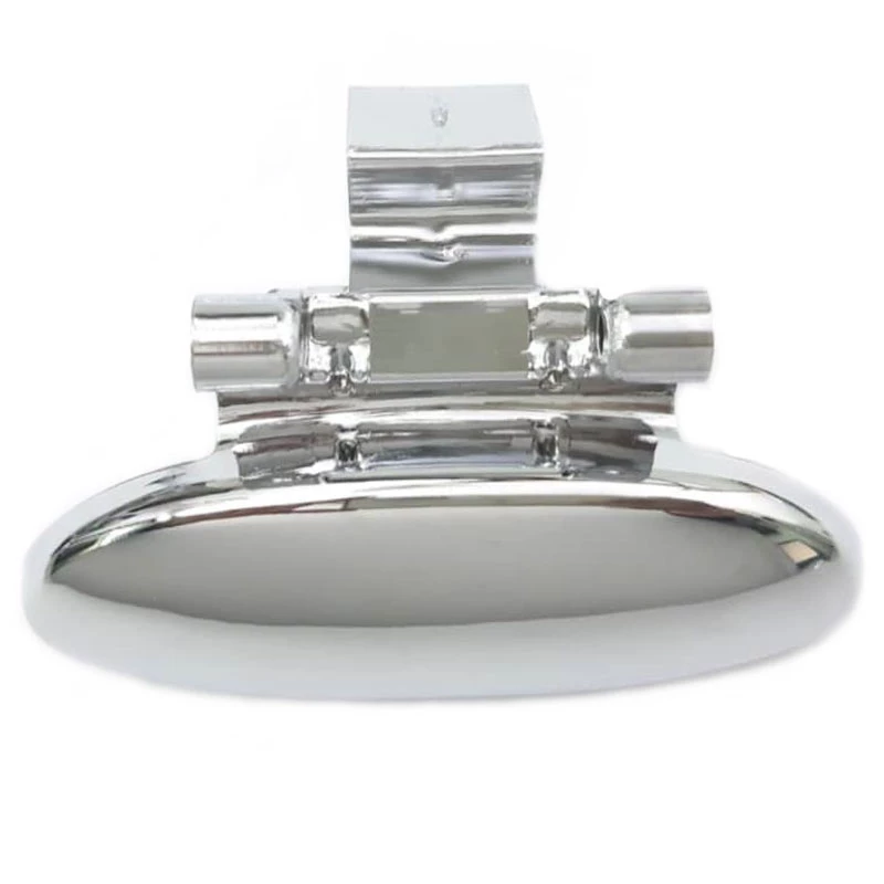 دستگيره درب داشبورد پژو 206 - 207 - نقره اي براق