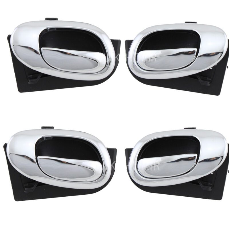 ست کامل دستگیره داخلی 206 کرومی