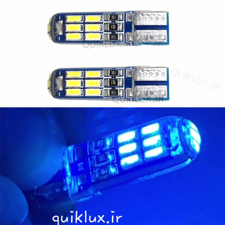 لامپ SMD فلش زن آبی بسته 2 عددی