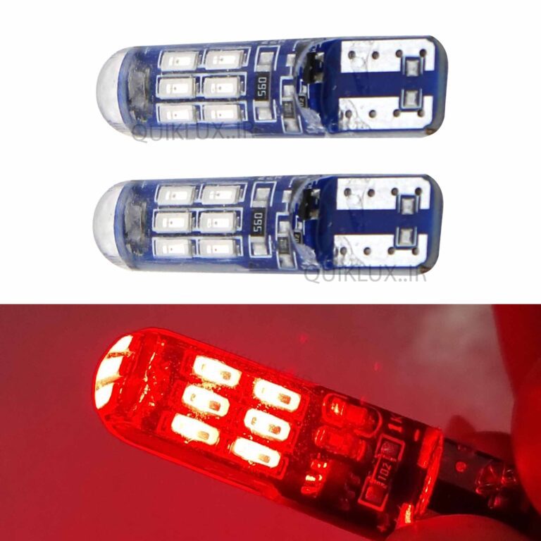 لامپ SMD فلش زن قرمز بسته 2 عدد