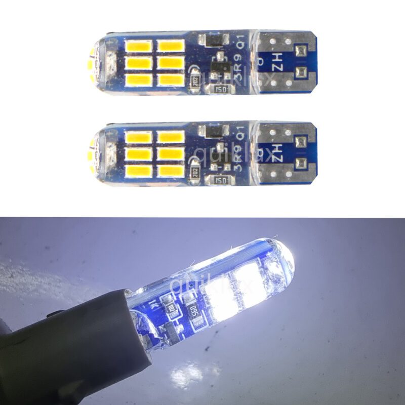 لامپ  ژله ای SMD فلش زن  -  سفید بسته 2 عددی