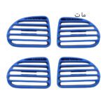 قاب دریچه کولر و بخاری براق ومات پژو 206  RC