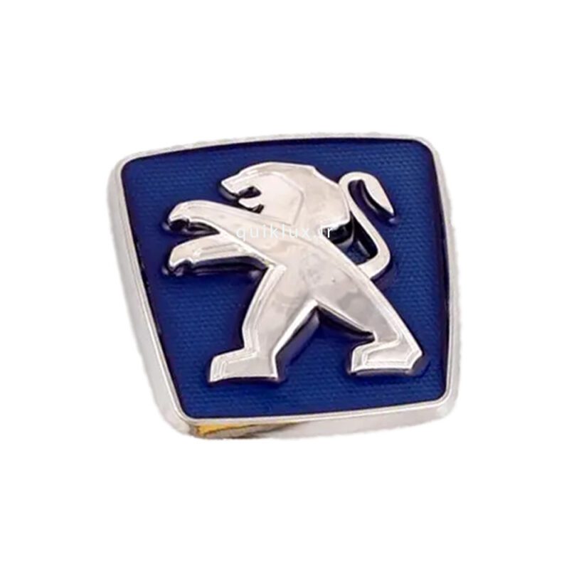 آرم فلزی طرح پژوآبی