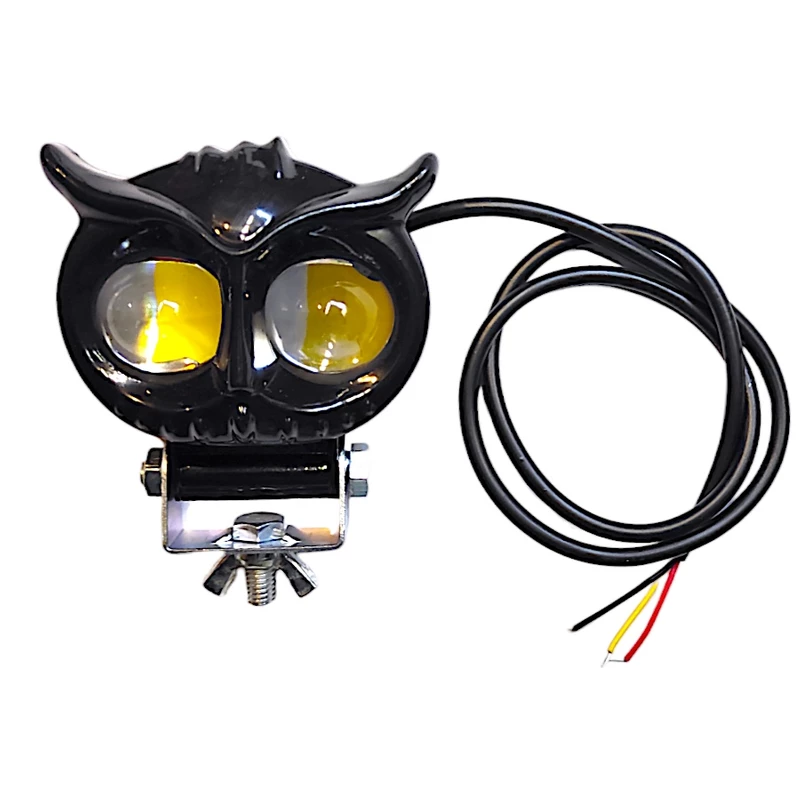 پروژکتور دو کنتاکت خودرو مدل جغدی فلزی