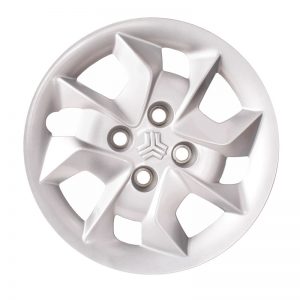 قالپاق ساینا ابویی رنگ نقره ای سایز 14"