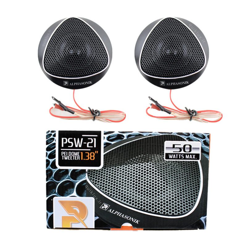 تویتر خودرو آلفا سونیک مدل PSW-21 بسته دو عددی