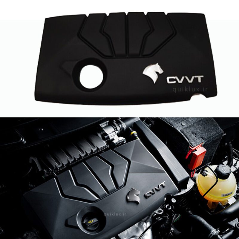 کاور روی موتور TU5 - ایرانخودرو  - مشکی