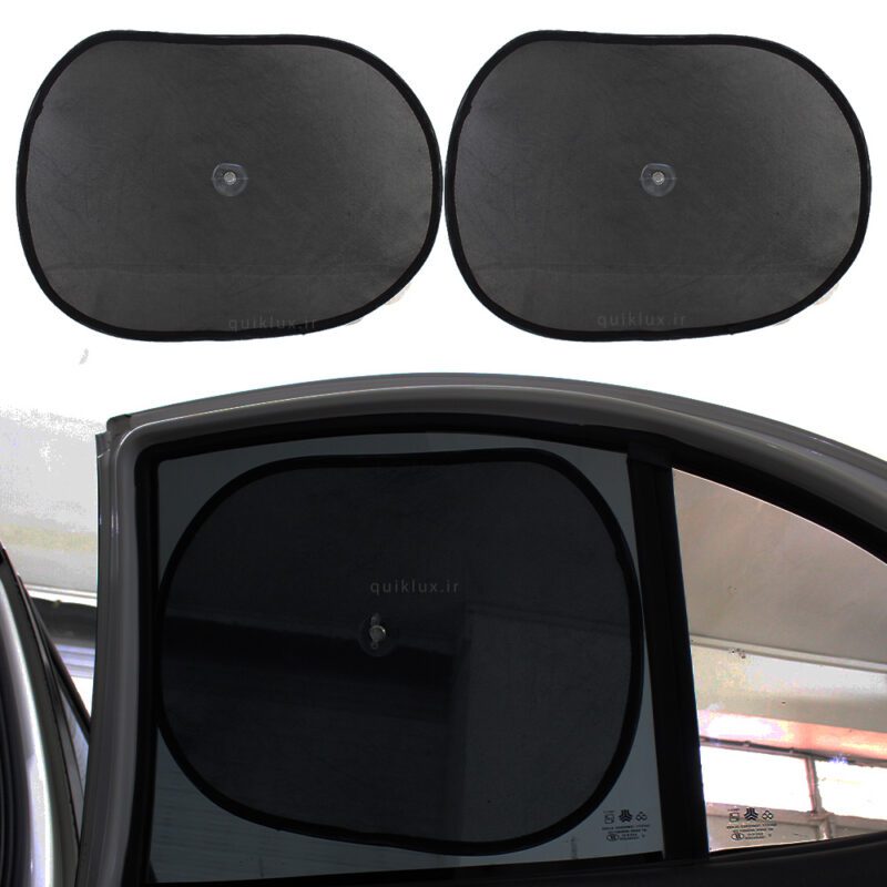 پرده بغل چسبکی بسته 2 عددی