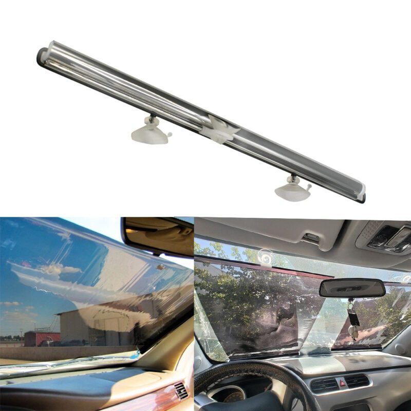 پرده افتابگیر شیشه جلو جیوه ای طول 53cm