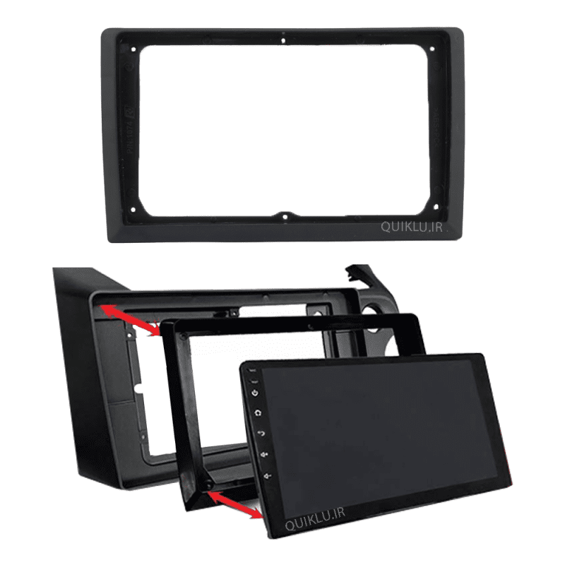 قاب تبدیل مانیتور 10 اینچ به 9 اینچ