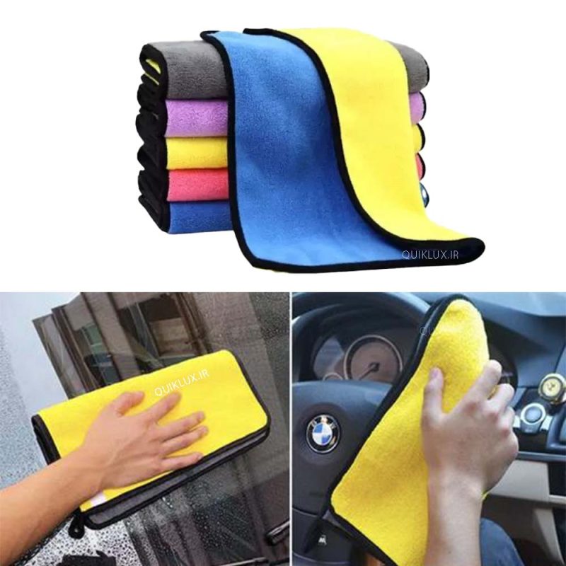 دستمال ابگیر بدنه حوله ای سایز 40*30 (2 رو)