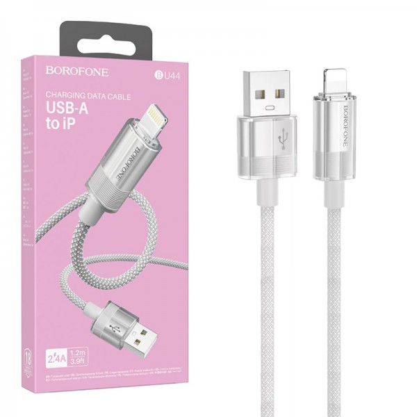 کابل شارژ USB به لایتنینگ بروفون  مدل BU44