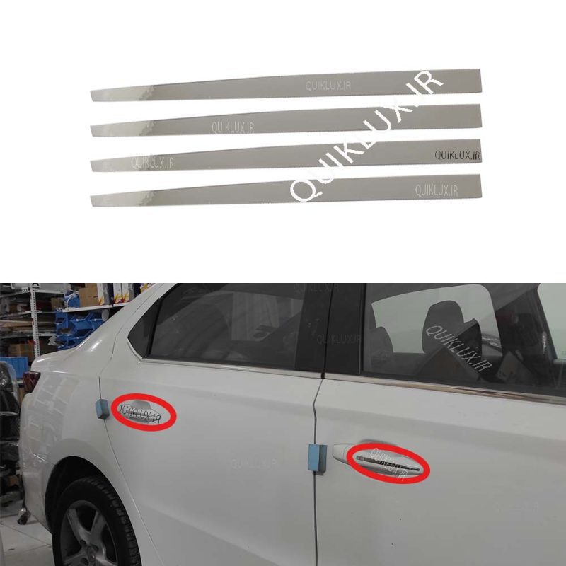 برچسب دستگیره کروم V4 مناسب تارا معمولی