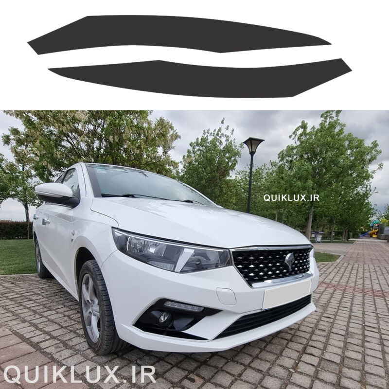 مکمل بغل مه شکن جلو سپر تارا - مشکی