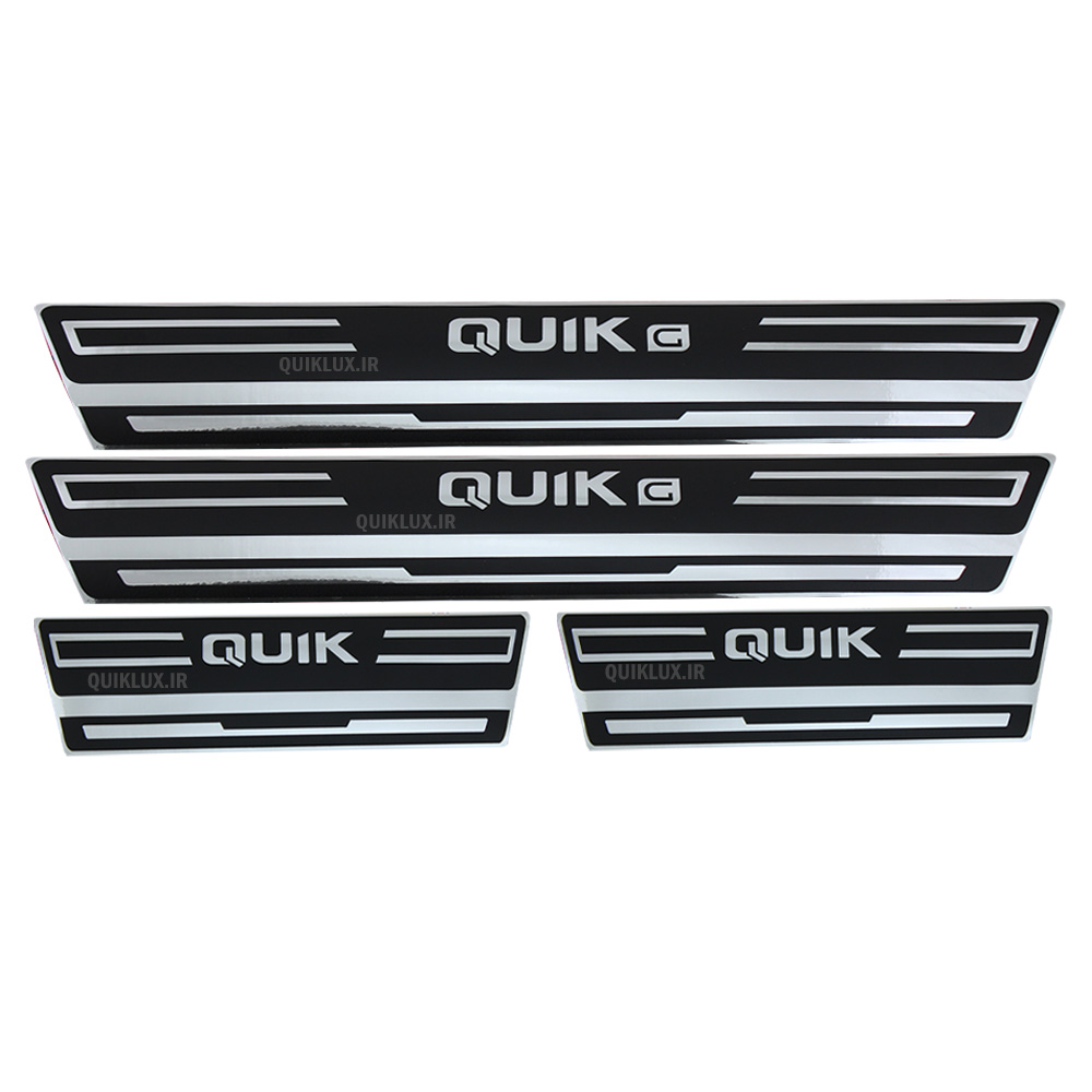 02404081224 برچسب پارکابی طرح چرمی Quik G