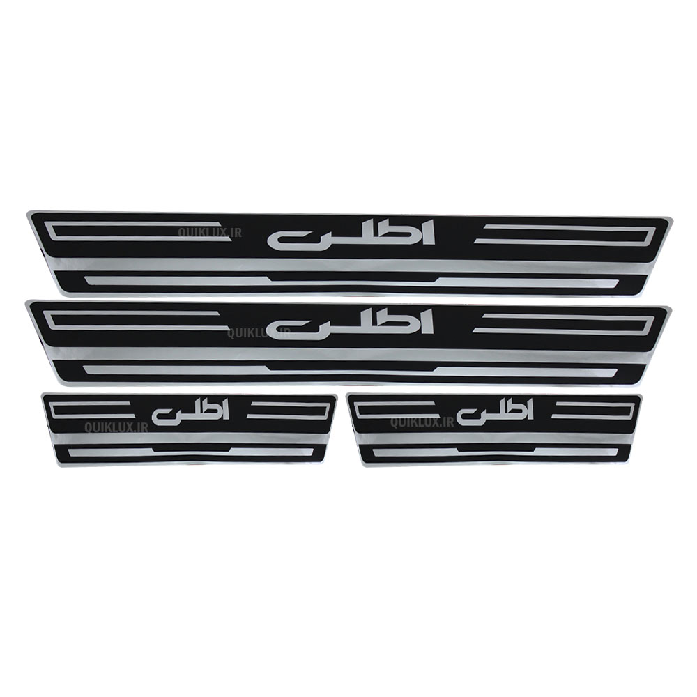 02404081420 برچسب پارکابی طرح چرمی اطلس فارسی