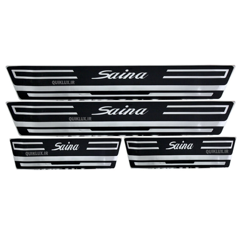 برچسب پارکابی طرح چرمی saina