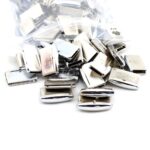 نگین توری سپر کوییک بسته 84 عددی سایز بزرگ (ابکاری کروم جدید)