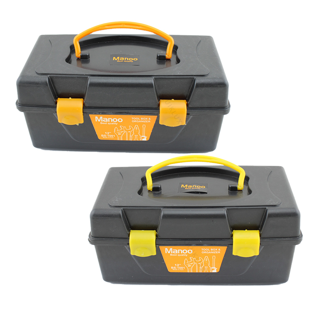 140303011057 جعبه ابزار خودرو Manoo - مشکی زرد