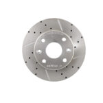 دیسک ترمز سوراخ دار شیار دار PFC کوییک - مدل توربو اس