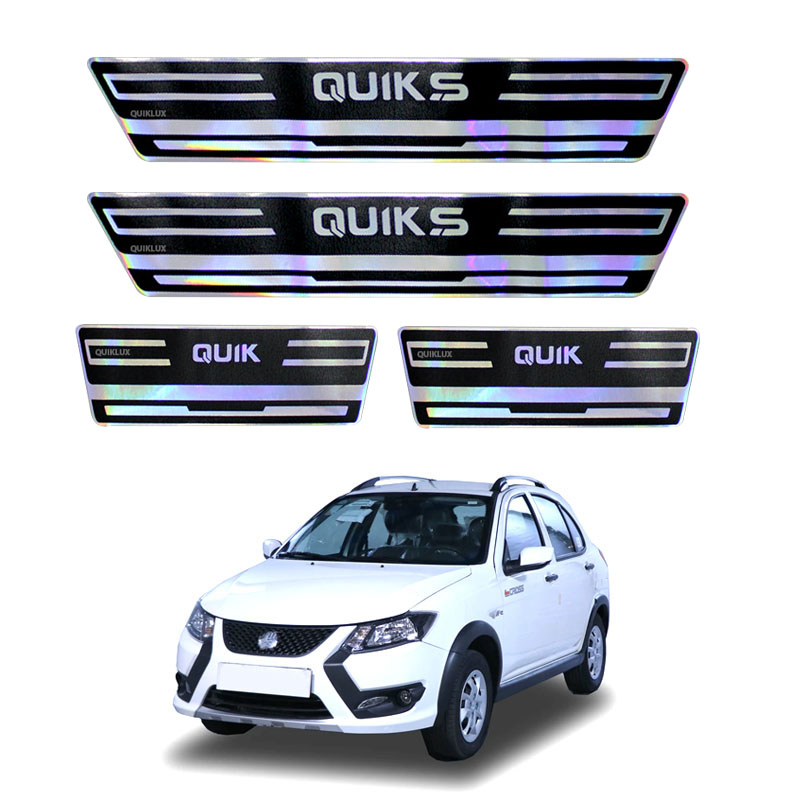 برچسب پارکابی طرح چرمی - هفت رنگ - quik s