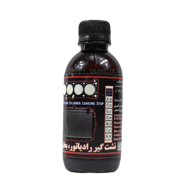 محلول نشت گیر رادیاتور خودرو رهنورد