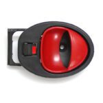 دستگیره داخلی درب کوییک سمت راست رنگ قرمز مات