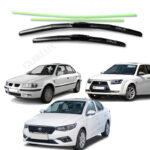 تیغه برف پاک کن هیبریدی 18/24 مناسب تارا - سمند - دنا