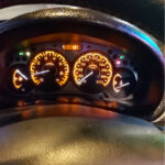 تم صفحه کیلومتر اسپرت پژو 206 - سفید قرمز