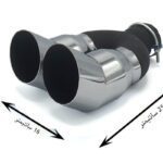 سراگزوز خودرو اسپرت مدل دو لول شکاری - مشکی کروم