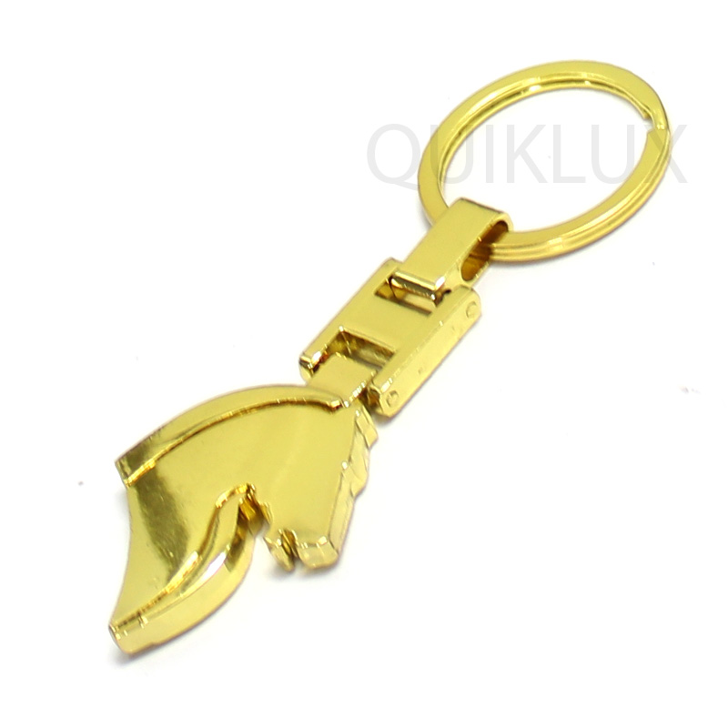 21623626256562 جاسوییچی فلزی آرم اسب ایرانخودرو - طلایی