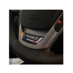 پد رو داشبورد ژله ای پژو 207 مدل 4 تیکه - شیر پژو مشکی نوار فرانسه