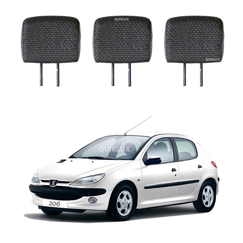 پشت سری صندلی عقب پژو 206 مجموعه 3 عددی