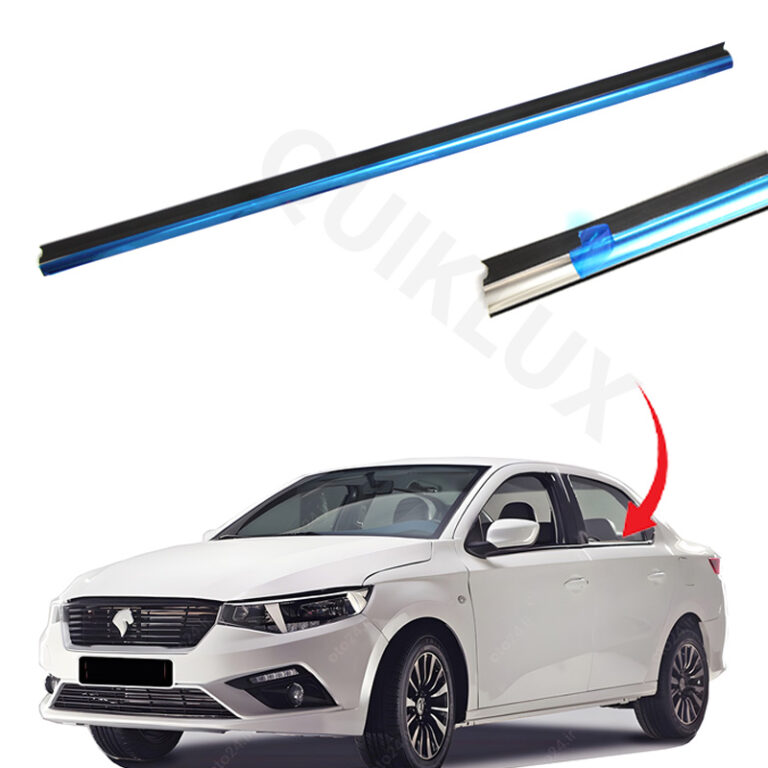 نوار ابگیر شیشه بغل تارا با زه استیل - سمت راننده عقب