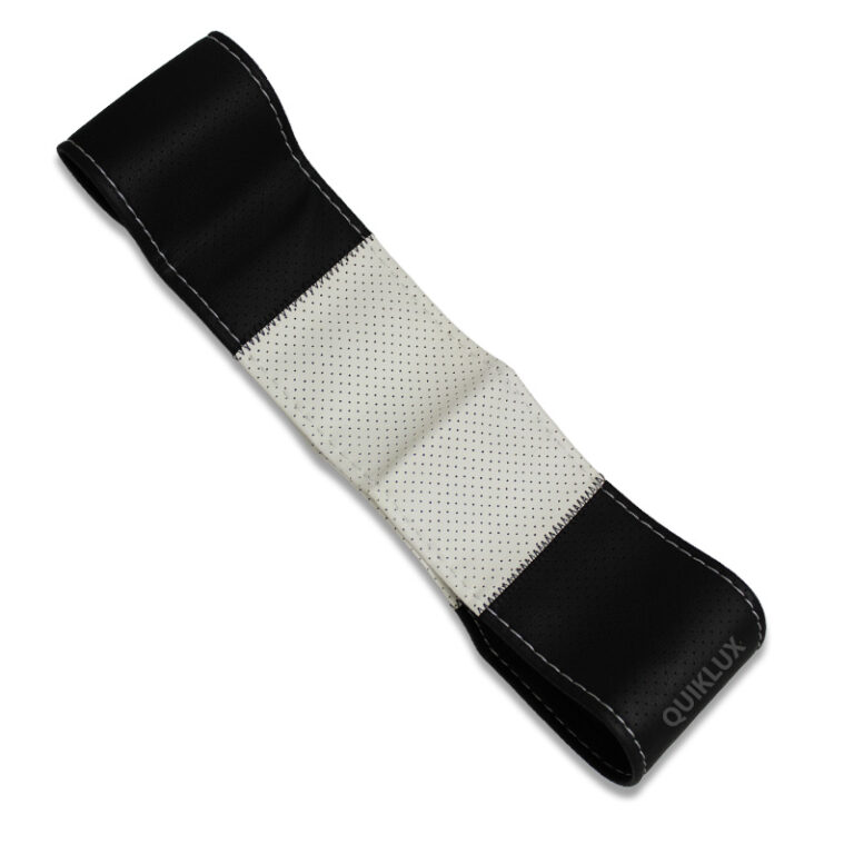 دور فرمون دوختنی چرم سوزنی مدل مشکی سفید