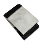 دور فرمون دوختنی چرم سوزنی مدل مشکی سفید