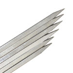 سیخ جوجه کباب استیل ضخیم بسته 6 عددی(کمپینگ)