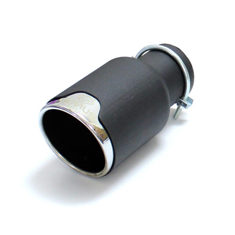 سراگزوز خودرو ریموس گرد - بدنه مشکی - سری کروم