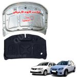 نمد کاپوت ساینا کوییک برند بابل کارپت رنگ مشکی - خار مربعی