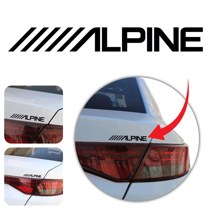 استیکر خورو pvc  ضد آب -  ALPINE