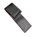 دور فرمون دوختنی چرم سوزنی مدل مشکی دوخت قرمز