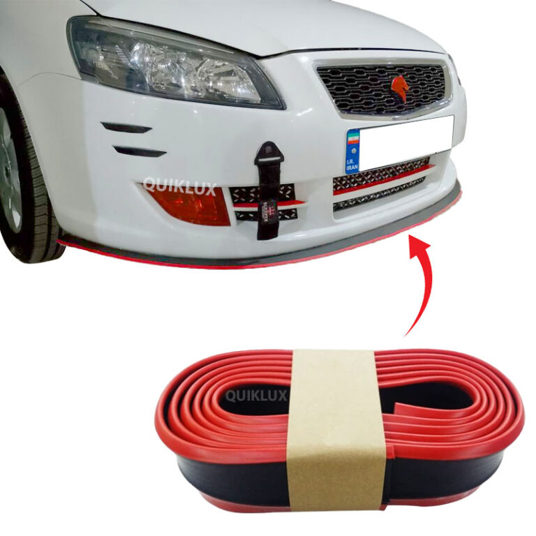 لیپ زیر سپر سامورایی ساده - مشکی نوار قرمز