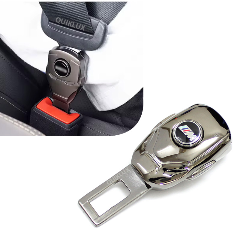 صداگير کمربند stco قفل شو با بدنه کروم - لوگو ام پاور